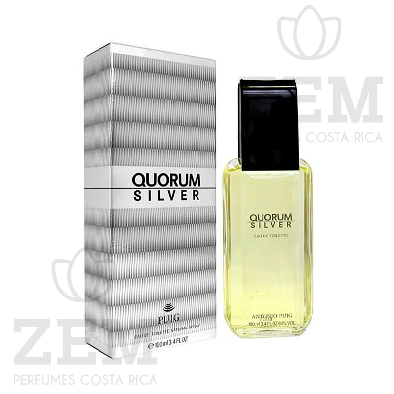 Perfumes Costa Rica Quorum Silver Antonio Puig 100ml EDT