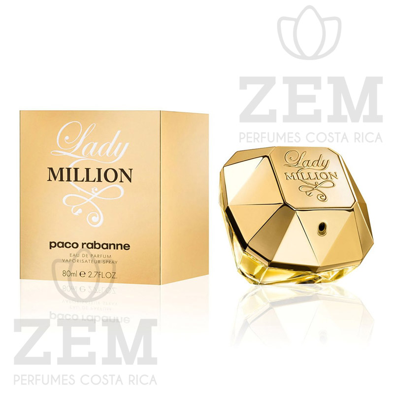 Perfumes Costa Rica Lady Million Paco Rabanne 80ml EDP