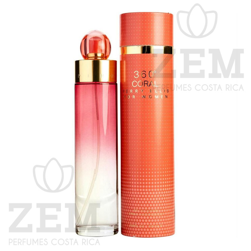 Perfumes Costa Rica 360 Coral Perry Ellis 100ml EDP