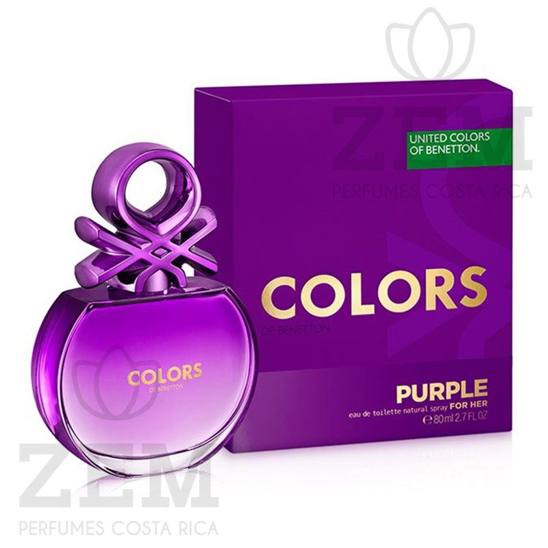 Perfumes Costa Rica Colors Purple Benetton 80ml EDT