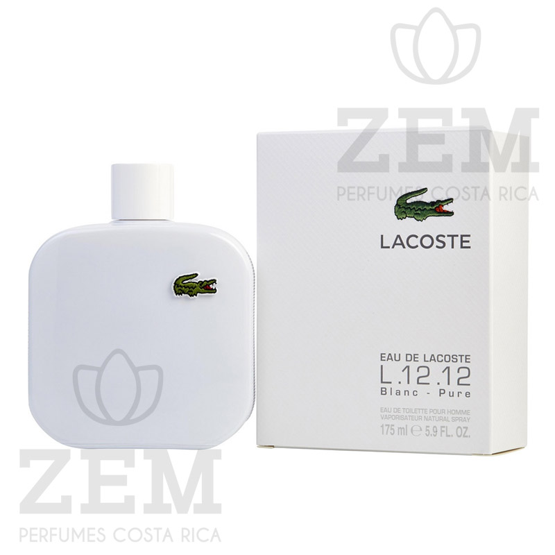 Perfumes Costa Rica Eau De Lacoste L.12.12 Blanc 175ml EDT