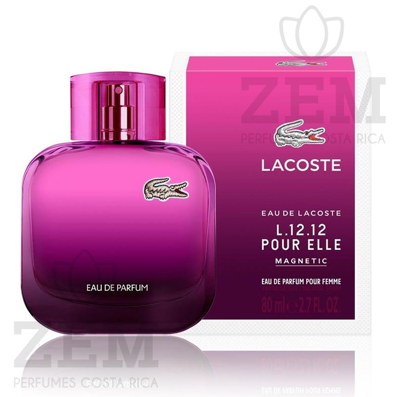 Perfumes Costa Rica L.12.12 Pour Elle Magnetic Lacoste 80ml EDP