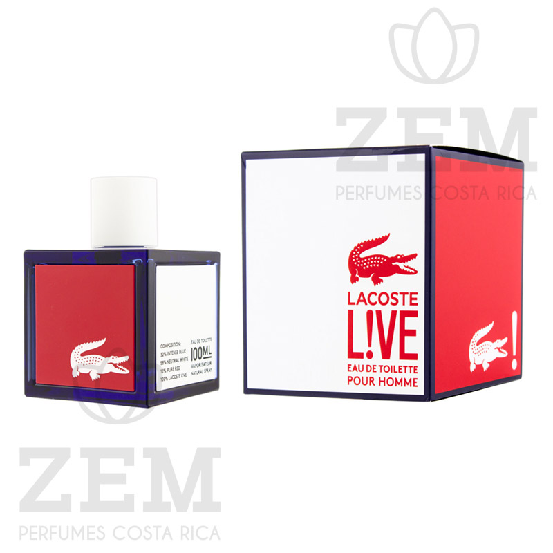 Perfumes Costa Rica Lacoste Live 100ml EDT