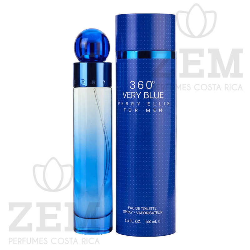 Perfumes Costa Rica 360 Very Blue Perry Ellis 100ml EDT