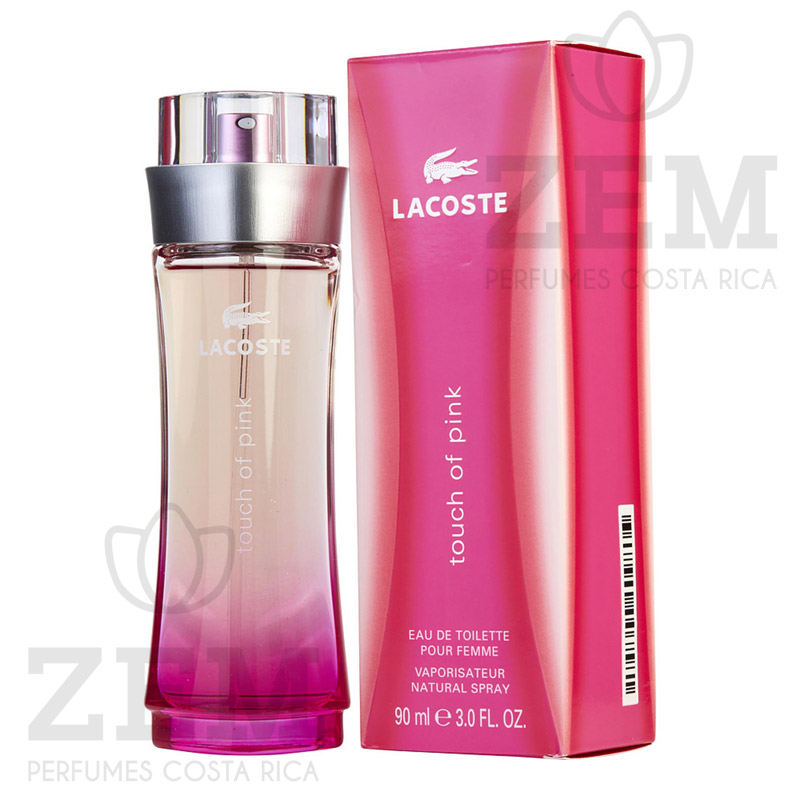 Perfumes Costa Rica Touch of Pink Lacoste 90ml EDT